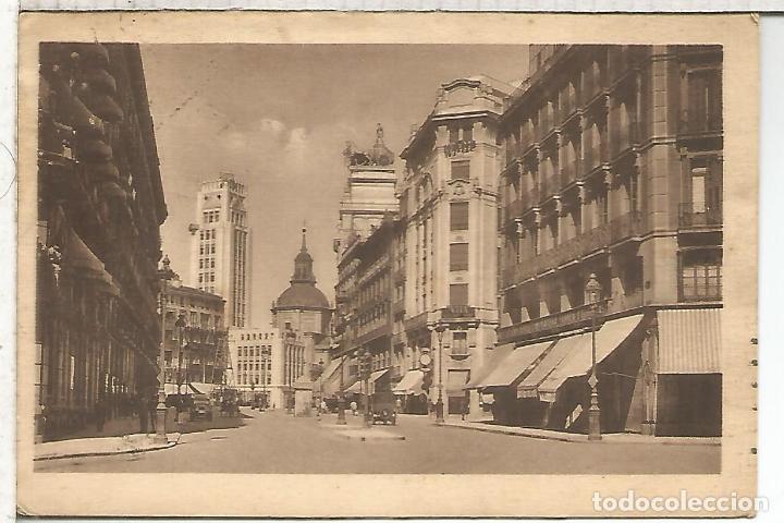 Postales: MADRID CALLE SEVILLA ESCRITA - Foto 1