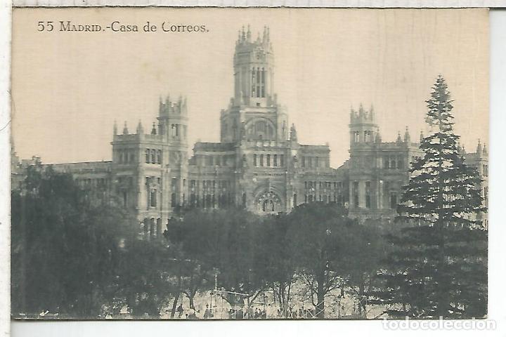 Postales: MADRID PALACIO COMUNICACIONES ESCRITA - Foto 1