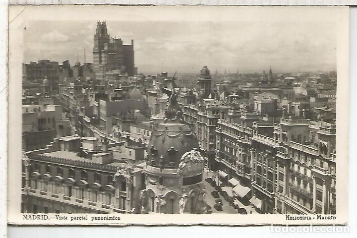 Postales: MADRID PANORAMICA ESCRITA - Foto 1