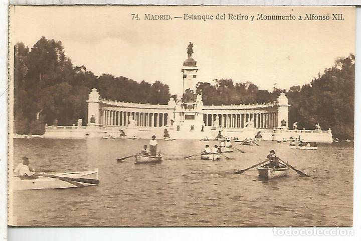 Postales: MADRID RETIRO SIN ESCRIBIR - Foto 1
