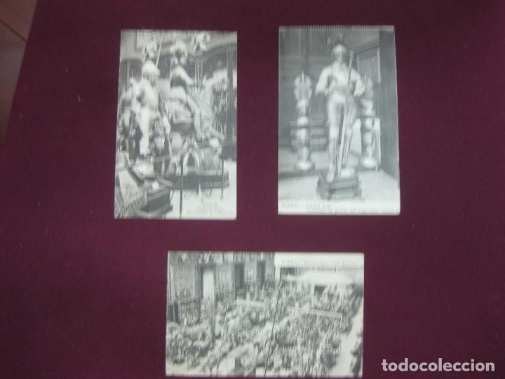 Postales: 3 POSTALES MADRID ARMERIA REAL. H.A.E. - Foto 1