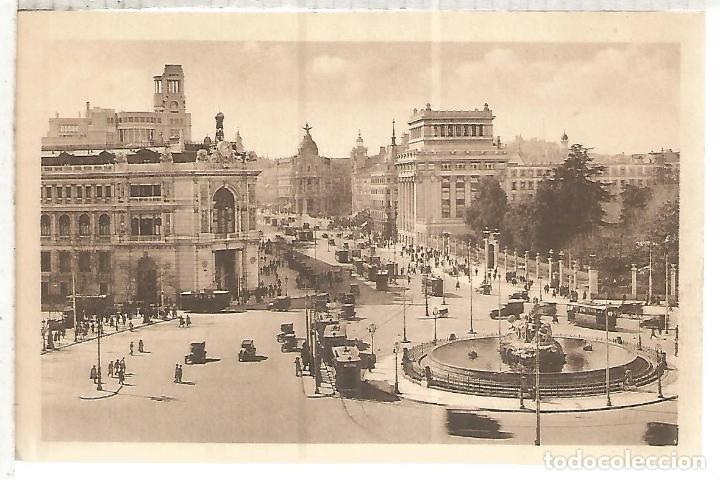 Postales: MADRID CIBELES ESCRITA - Foto 1