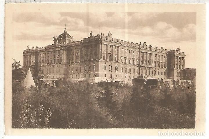 Postales: MADRID PALACIO REAL ESCRITA - Foto 1