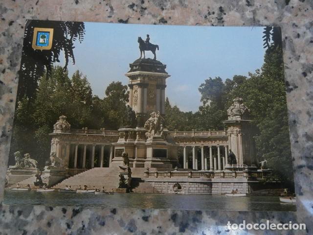 Postales: Postal Madrid parque del retiro - Foto 1