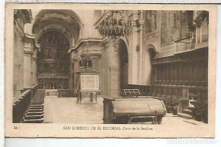 Postales: MADRID ESCORIAL ESCRITA - Foto 1