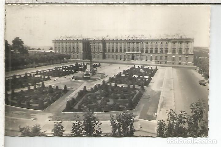 Postales: MADRID PALACIO REAL ESCRITA - Foto 1