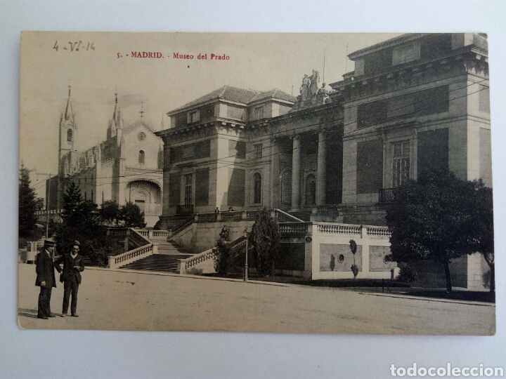 Postales: Postal de Madrid. Museo del Prado. - Foto 1