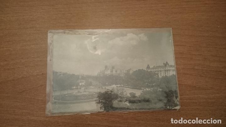 Cartoline: POSTAL MADRIDPANORAMICA DE LA PLAZA DE NEPTUNO Y PASEO DEL PRADO SIN CIRCULAR