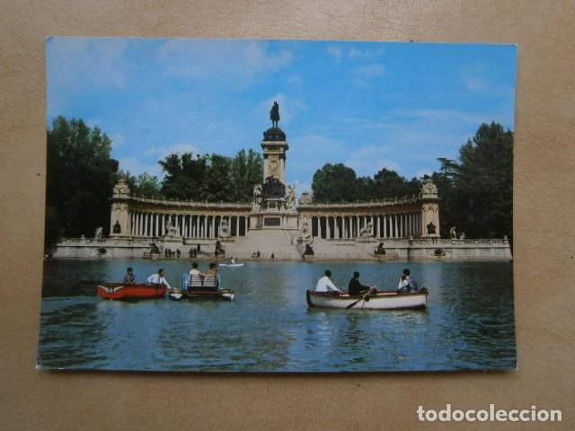 Postales: Postal madrid, estanque del retiro - Foto 1