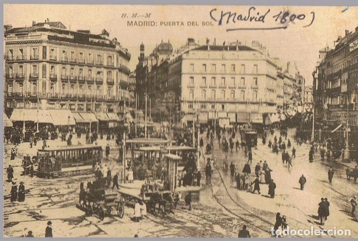Postales: POSTAL MADRID PUERTA DEL SOL - Foto 1