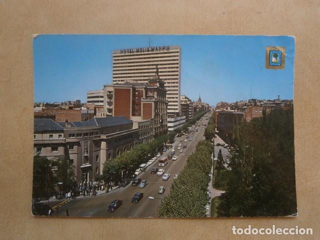 Postales: Postal madrid, hotel melia - Foto 1