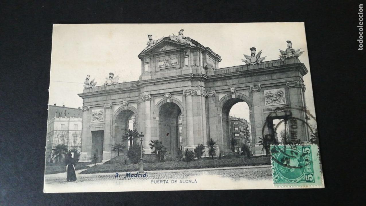 Postales: MADRID PUERTA DE ALCAL&Aacute; - Foto 1