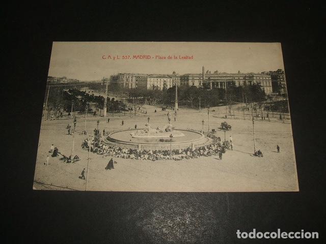 Postales: MADRID PLAZA DE LA LEALTAD - Foto 1