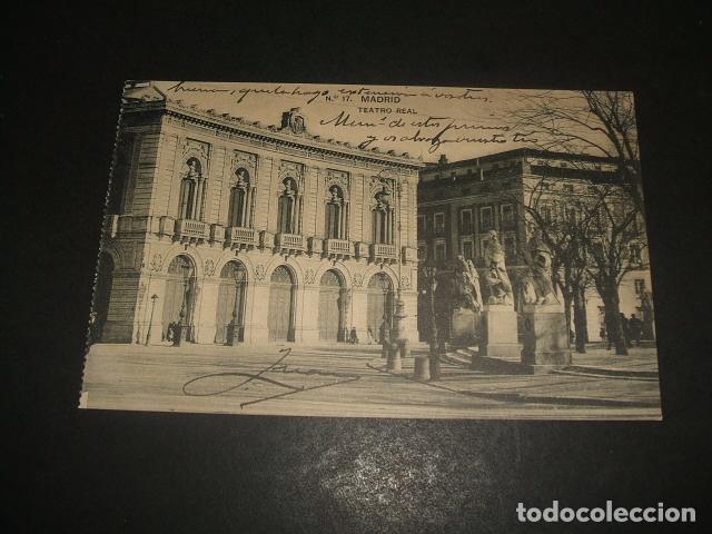 Postales: MADRID TEATRO REAL - Foto 1