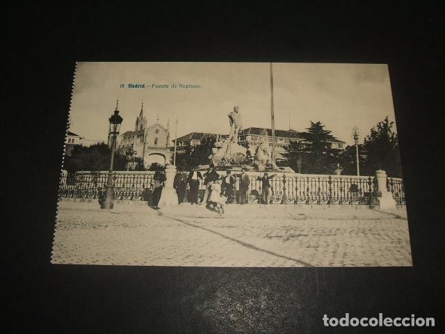 Postales: MADRID FUENTE DE NEPTUNO - Foto 1