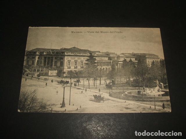 Postales: MADRID VISTA DEL MUSEO DEL PRADO - Foto 1