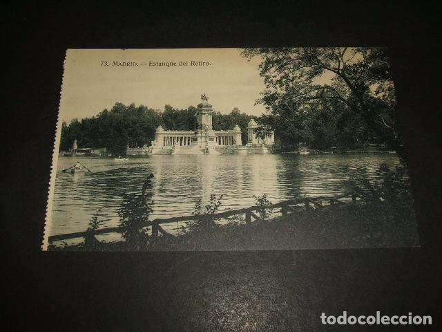 Postales: MADRID ESTANQUE DEL RETIRO - Foto 1