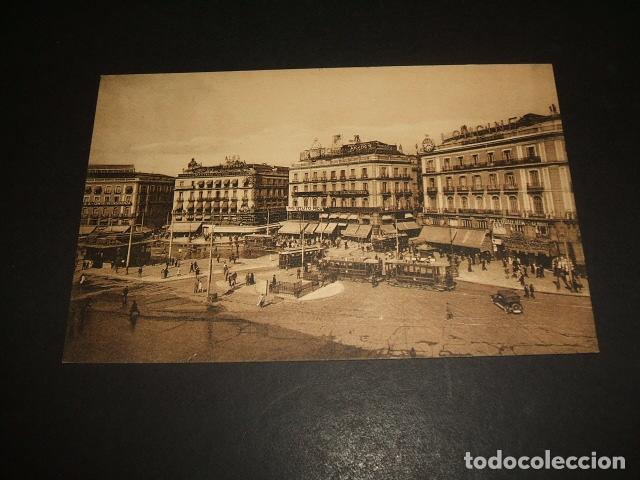 Postales: MADRID PUERTA DEL SOL LADO NORTE - Foto 1