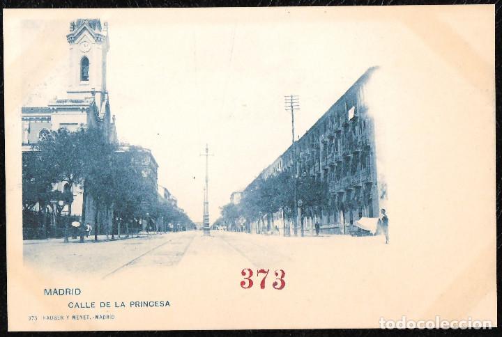 Postales: POSTALES - MADRID. CALLE DE LA PRINCESA. - Foto 1