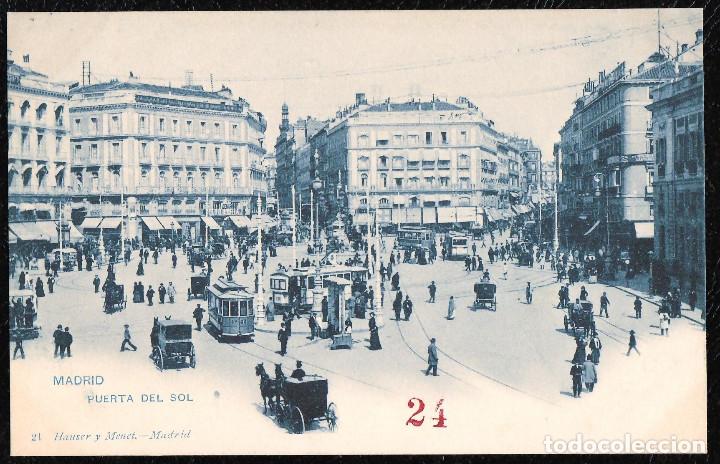 Postales: POSTALES - MADRID. PUERTA DEL SOL. - Foto 1