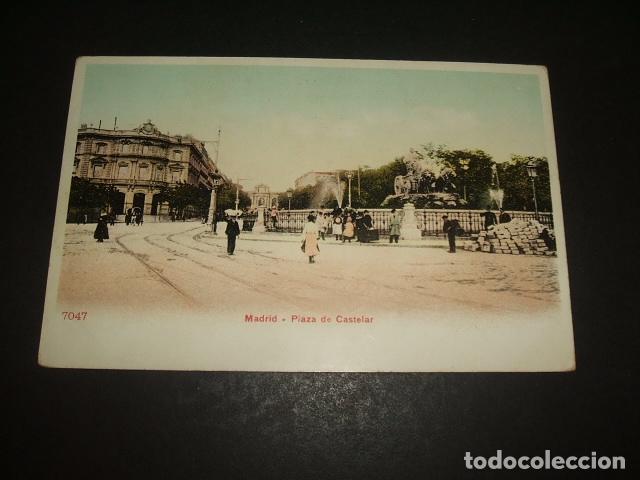 Postales: MADRID PLAZA DE CASTELAR - Foto 1