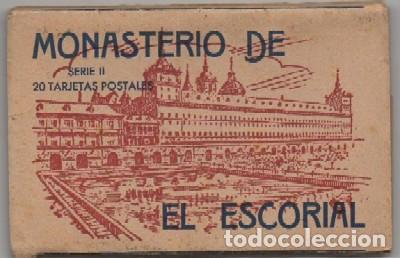 Postkarten: BLOC POSTAL.. MONASTERIO DEL ESCORIAL. SERIE ll. CUADERNILLO CON 20 POSTALES EN ACORDEON  P-BLOC-289