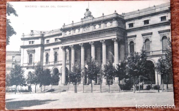 Postales: MADRID - BOLSA DE COMERCIO - Foto 1