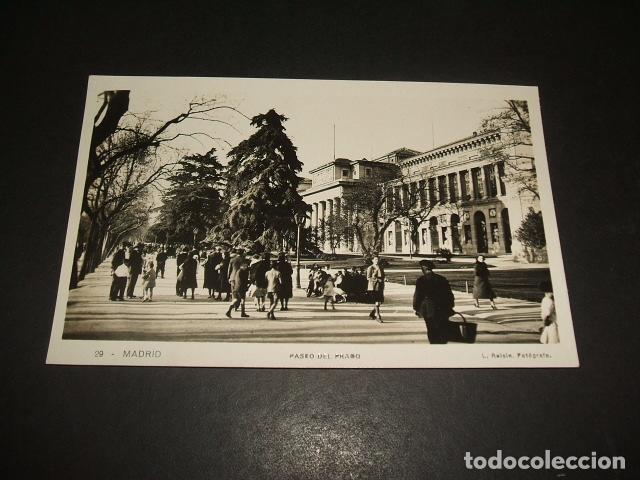 Postales: MADRID PASEO DEL PRADO - Foto 1