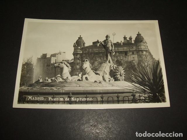 Postales: MADRID FUENTE DE NEPTUNO - Foto 1