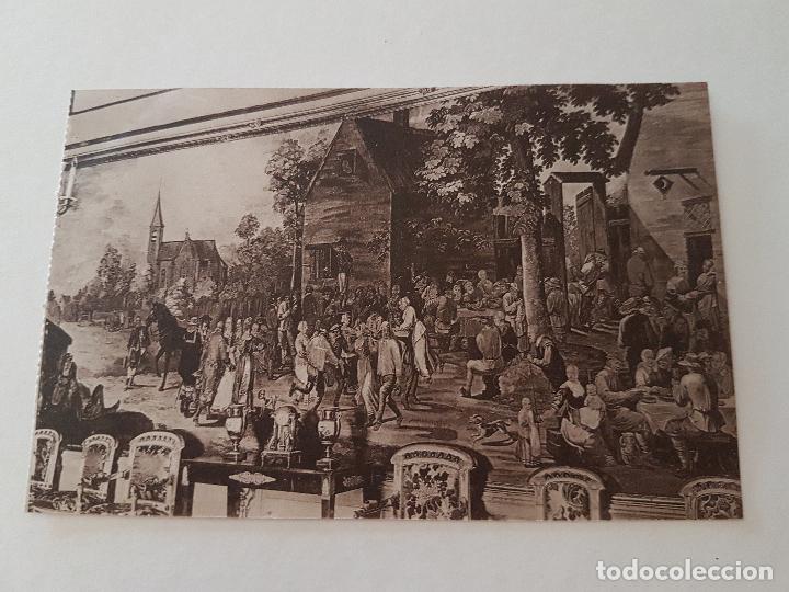 Postcards: EL PARDO, PALACIO, TAPIZ ESPA&Ntilde;OL FIESTA DE LUGARE&Ntilde;OS