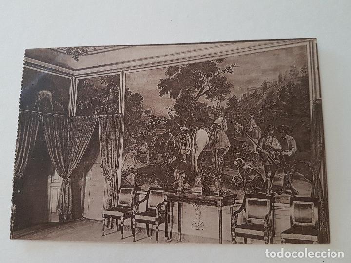 Postcards: EL PARDO, PALACIO, TAPIZ BAYEU CAZA DEL CIERVO II