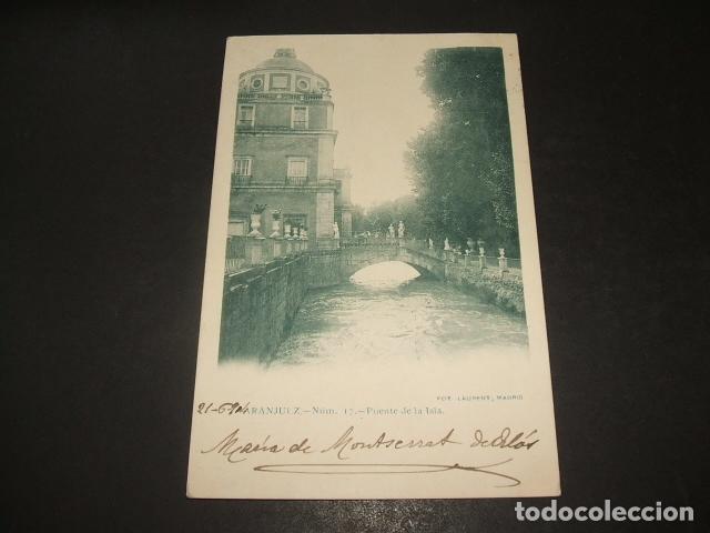 Postales: ARANJUEZ MADRID PUENTE DE LA ISLA - Foto 1