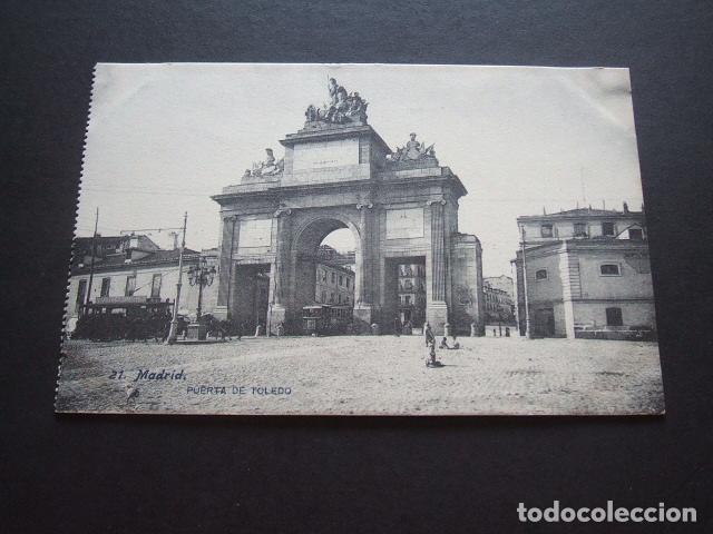 Postales: MADRID PUERTA DE TOLEDO - Foto 1