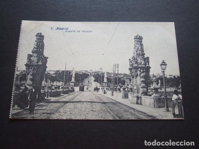 Postales: MADRID PUENTE DE TOLEDO - Foto 1