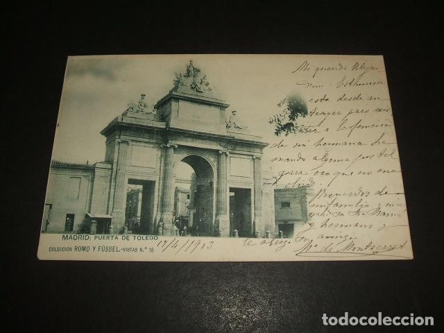 Postales: MADRID PUERTA DE TOLEDO - Foto 1