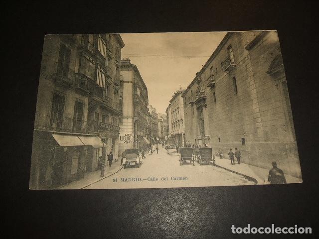 Postales: MADRID CALLE DEL CARMEN - Foto 1