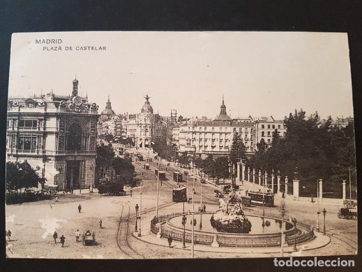 Postales: MADRID PLAZA DE CASTELAR - Foto 1