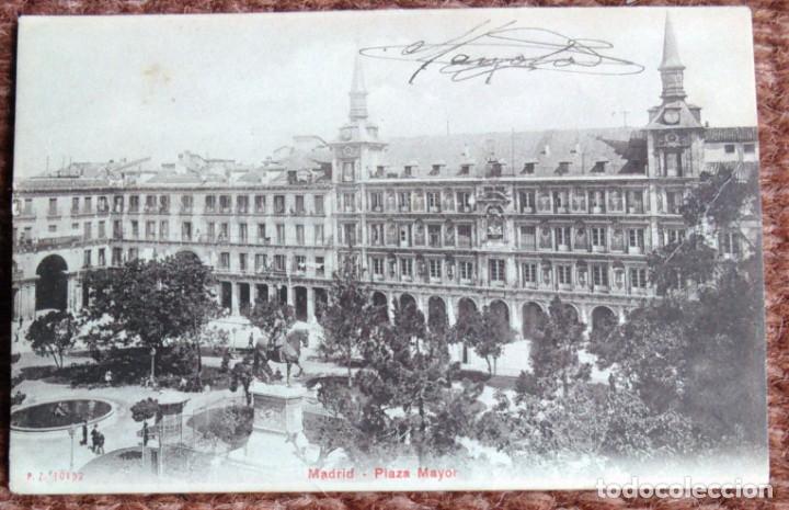 Postales: MADRID - PLAZA MAYOR - Foto 1