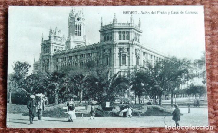 Postales: MADRID - SALON DEL PRADO - ED. TG - Foto 1