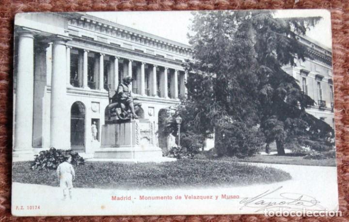 Postales: MADRID - MONUMENTO A VELAZQUEZ - Foto 1
