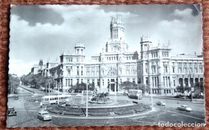 Postales: MADRID - PLAZA DE LA CIBELES - Foto 1