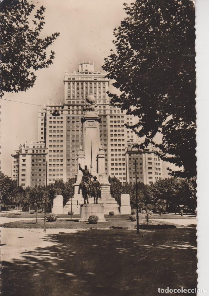 Postales: (22) MADRID. MONUMENTO A CERVANTES - Foto 1