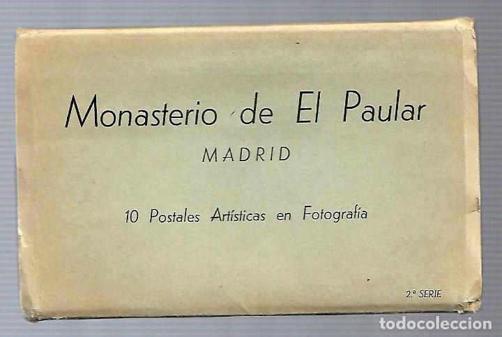 Postais: BLOC DE 10 FOTOGRAFIAS ANTIGUAS DEL MONASTERIO DE EL PAULAR - 2&ordf; SERIE - EDITA - MANIPEL