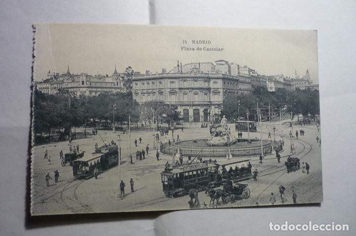 Postales: POSTAL MADRID PL.CASTELAR--HAUSER Y MENET - Foto 1