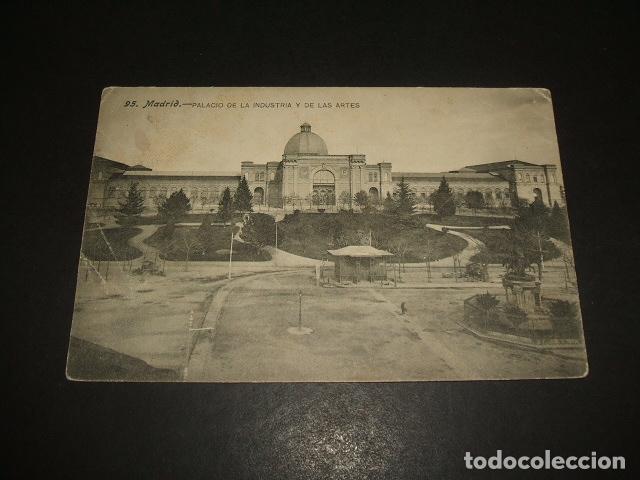 Postales: MADRID PALACIO DE LA INDUSTRIA Y DE LAS ARTES - Foto 1