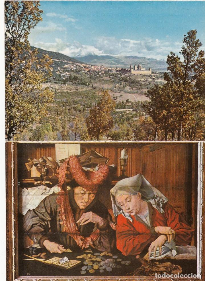 Postales: POSTAL: EL ESCORIAL DESDE LA SILLA DE FELIPE II / EL CAMBISTA