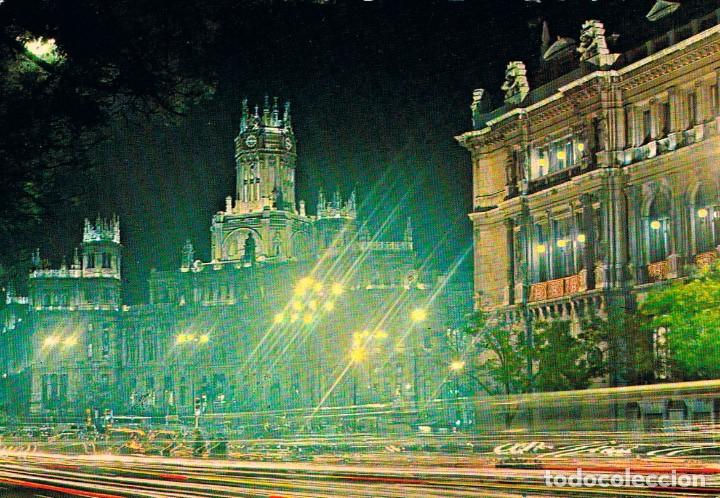 Postales: MADRID, Palacio de comunicaciones, editada en 1968 - Foto 1