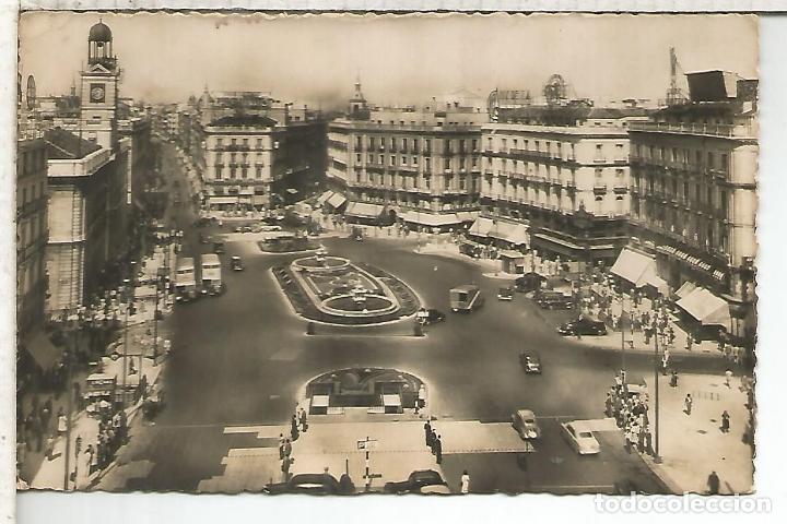 Postales: MADRID PUERTA DEL SOL ESCRITA - Foto 1