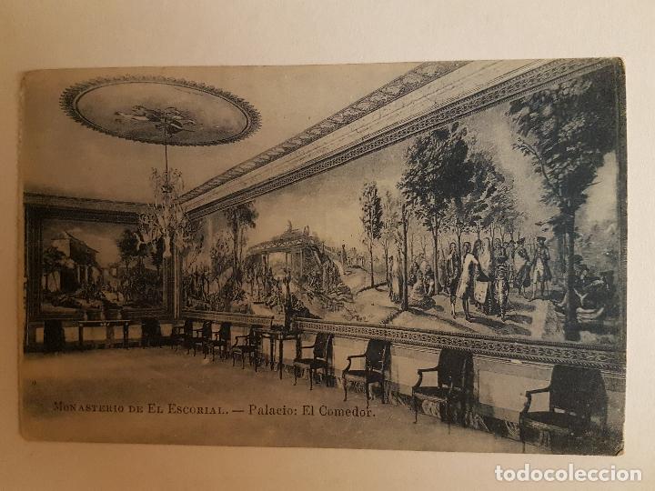 Postales: MONASTERIO DE EL ESCORIAL PALACIO EL COMEDOR, EL ESCORIAL - Foto 1