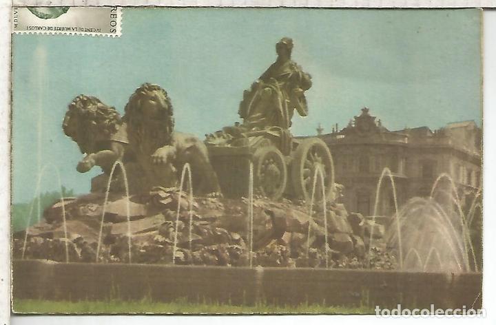 Postales: MADRID CIBELES ESCRITA - Foto 1